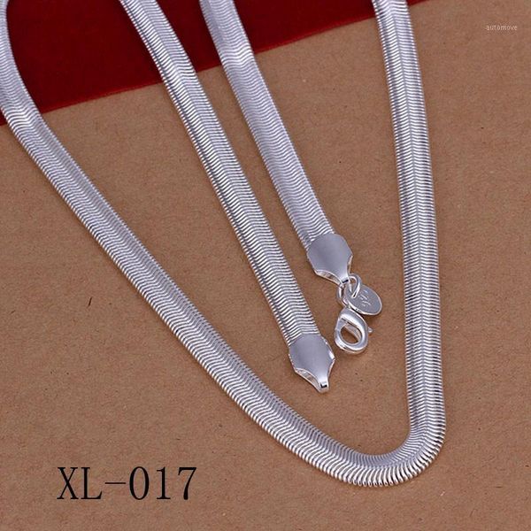 walerv 1pcs snake chain stamps fashion jewelry 20inch necklace men jewelry necklace for women party classic torques1, Silver
walerv 1pcs snake chain stamps fashion jewelry 20inch necklace men jewelry necklace for women party classic torques1, Silver