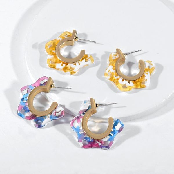 women's fashion jewelry unique creative metal acetate plate earrings youth sweet popular earrings gift ball party, Golden;silver
women's fashion jewelry unique creative metal acetate plate earrings youth sweet popular earrings gift ball party, Golden;silver