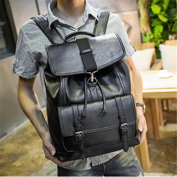 wholesale brand fashion leather backpack bag, student bag of large capacity wind all-match simple computer bag leather comfort backpack
wholesale brand fashion leather backpack bag, student bag of large capacity wind all-match simple computer bag leather comfort backpack