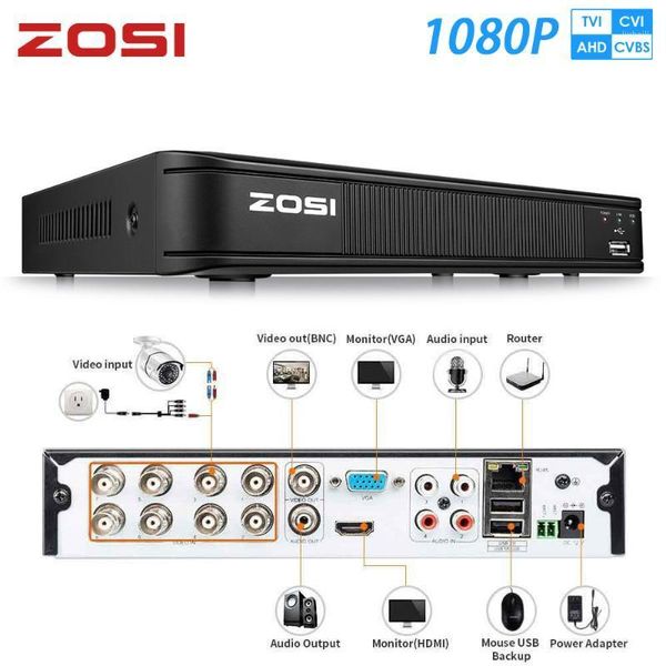 zosi 1080p 8 channel tvi dvr 8ch ahd cvi tvi cvbs dvr 1920*1080 2mp cctv video recorder hybrid videcam security system1, Black;white
zosi 1080p 8 channel tvi dvr 8ch ahd cvi tvi cvbs dvr 1920*1080 2mp cctv video recorder hybrid videcam security system1, Black;white