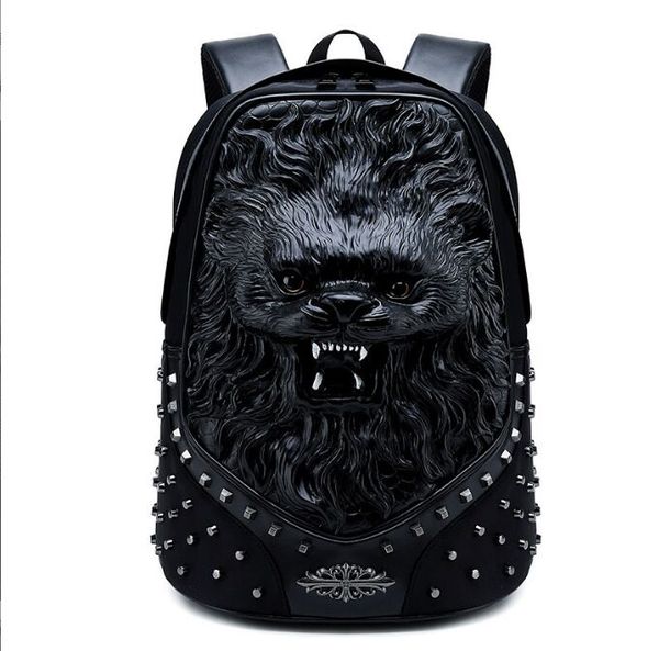 stylish backpacks 3d wolf head backpack special cool shoulder bags for teenage girls boys pu leather lapschool bags
stylish backpacks 3d wolf head backpack special cool shoulder bags for teenage girls boys pu leather lapschool bags