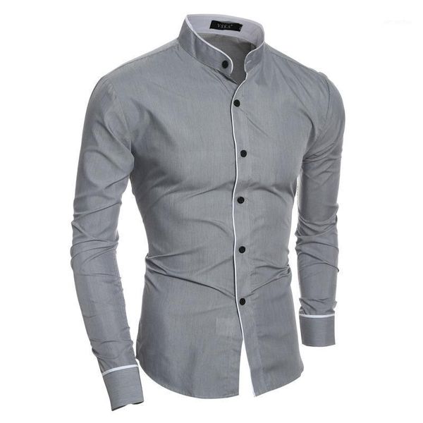 casual stylish patchwork plain slim fit men shirt long sleeve cotton dress shirt summer turn-down collar camisa masculina1, White;black
casual stylish patchwork plain slim fit men shirt long sleeve cotton dress shirt summer turn-down collar camisa masculina1, White;black