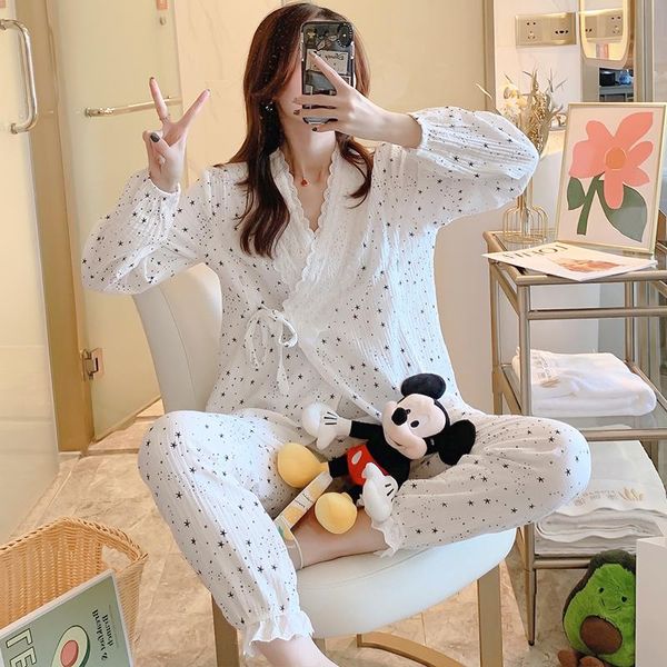 pajamas sets for women soft 100% cotton maternity nursing sleepwear summer thin loose breastfeeding two piece pjs sets 3xl, Black;brown
pajamas sets for women soft 100% cotton maternity nursing sleepwear summer thin loose breastfeeding two piece pjs sets 3xl, Black;brown