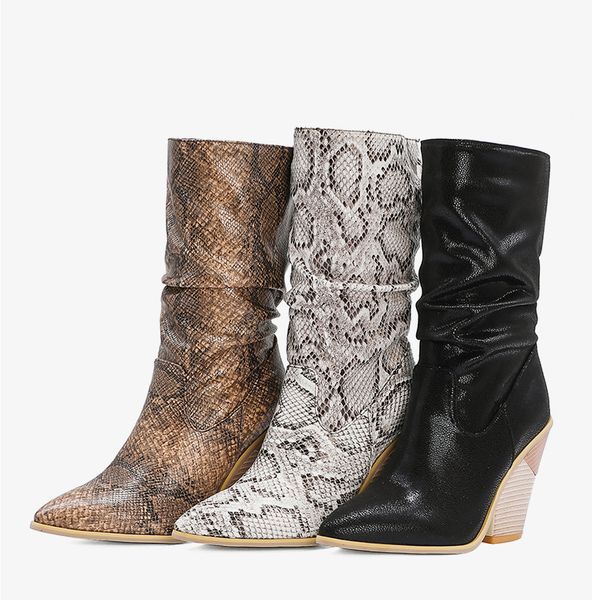 boots puimentiua 2021 women winter pointed toe high heel ladies snow fashion short western mid calf, Black
boots puimentiua 2021 women winter pointed toe high heel ladies snow fashion short western mid calf, Black