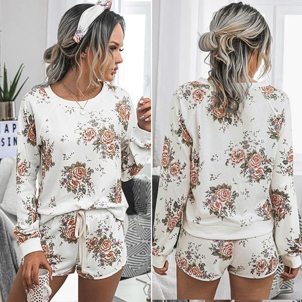 flower lounge wear women two piece outfits floral loungewear set female long sleeve short sets1, Gray
flower lounge wear women two piece outfits floral loungewear set female long sleeve short sets1, Gray