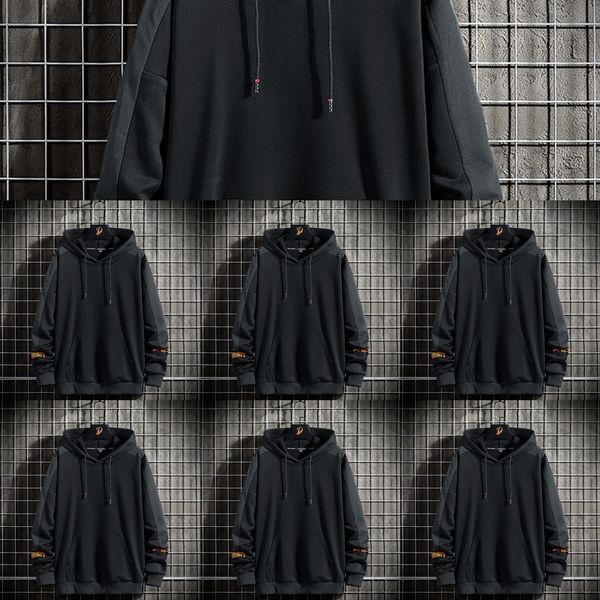 z5229 spring and autumn fat men's korean style trendy hooded sweater mmsl loose sweatercoat sweaterplus plus size coat tooling mmslz, Black
z5229 spring and autumn fat men's korean style trendy hooded sweater mmsl loose sweatercoat sweaterplus plus size coat tooling mmslz, Black