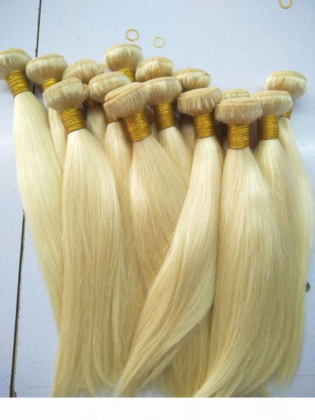 2018 blonde color 613# straight human hair weft for white women, 100gr piece & 3pcs lot, dhl, Black
2018 blonde color 613# straight human hair weft for white women, 100gr piece & 3pcs lot, dhl, Black