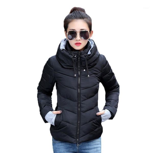 women's down & parkas 2021 ladies fashion coat winter jacket women outerwear short wadded female padded parka1, Black
women's down & parkas 2021 ladies fashion coat winter jacket women outerwear short wadded female padded parka1, Black