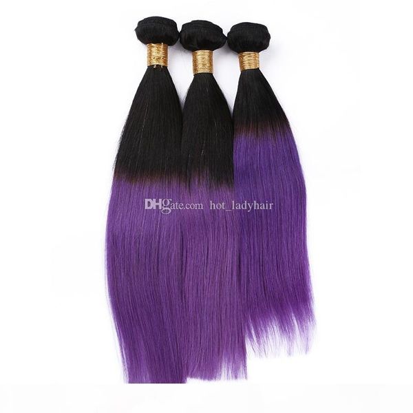 8a grade ombre brazilian straight hair 3 bundles 1b purple ombre brazilian human hair weaves 3pcs lot straight extensions, Black
8a grade ombre brazilian straight hair 3 bundles 1b purple ombre brazilian human hair weaves 3pcs lot straight extensions, Black
