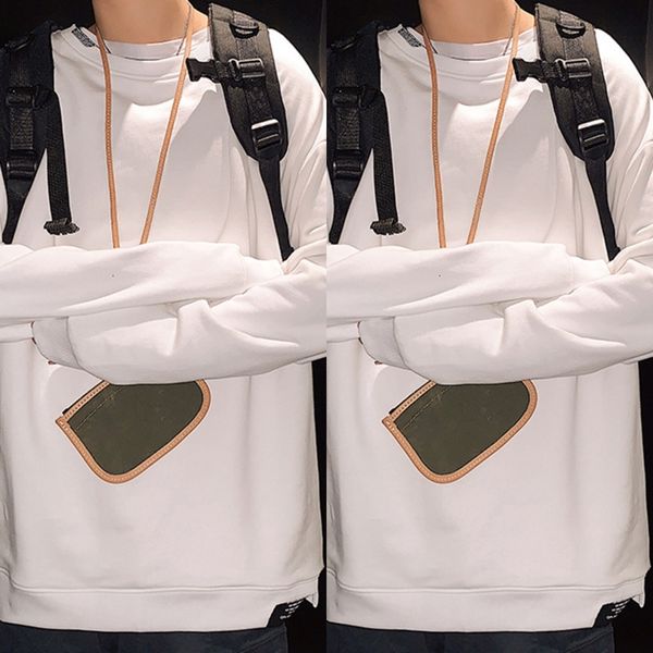 r7tag spring handsome autumn personalized sweater men's fashion and t-shirt clothes fake clothingsweater student long sleeve and clothi, Black
r7tag spring handsome autumn personalized sweater men's fashion and t-shirt clothes fake clothingsweater student long sleeve and clothi, Black