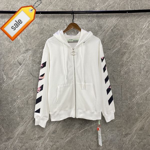 20ss autumn and winter new off tide brand religious oil painting cardigan zipper hooded coat men's and women's hoodies, Black
20ss autumn and winter new off tide brand religious oil painting cardigan zipper hooded coat men's and women's hoodies, Black