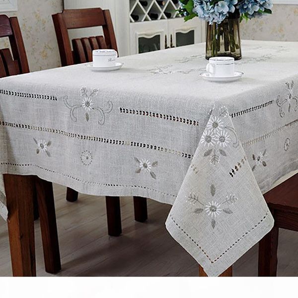 linen table cloth woven printed pastoral embroidery handmade christmas tablecloth mantel para mesa nappe toalha de mesa 201007
linen table cloth woven printed pastoral embroidery handmade christmas tablecloth mantel para mesa nappe toalha de mesa 201007