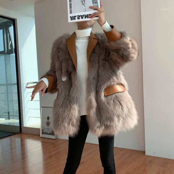 fur female winter fur coat mid-length loose fashion faux coat jacket suit collar ladies warm jackets 20201, Black
fur female winter fur coat mid-length loose fashion faux coat jacket suit collar ladies warm jackets 20201, Black