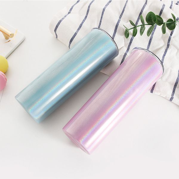 20oz sublimation glitter skinny tumbler creative stainless steel milk coffee cup rainbow double wall wine tumblers with lid
20oz sublimation glitter skinny tumbler creative stainless steel milk coffee cup rainbow double wall wine tumblers with lid