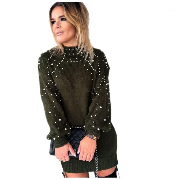 sweater spring autumn crew neck long sleeve sweater ladies wide waisted clothing women pearl long, White;black
sweater spring autumn crew neck long sleeve sweater ladies wide waisted clothing women pearl long, White;black