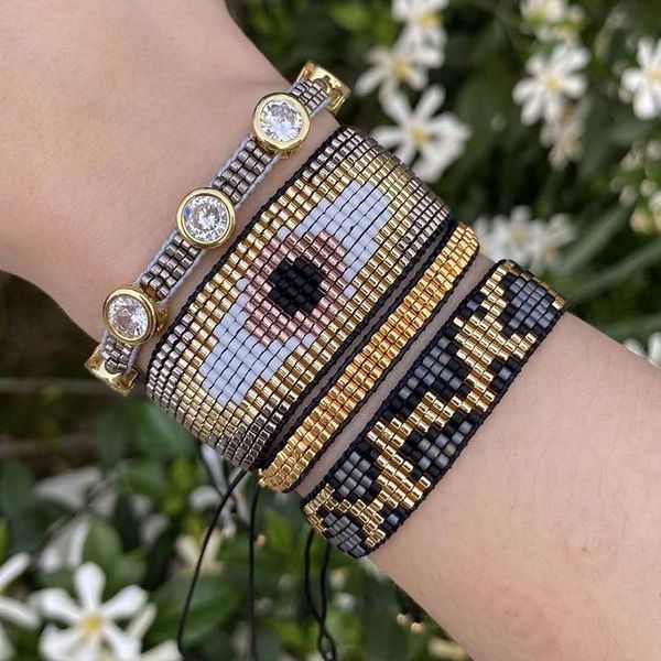 bluestar boho bracelet miyuki bracelet for women leopard grain pulseras mujer moda turkish eye handmade braided gift, Black
bluestar boho bracelet miyuki bracelet for women leopard grain pulseras mujer moda turkish eye handmade braided gift, Black