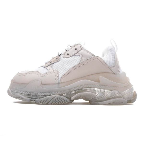 women men triple s sneaker clear sole dad casual shoes crystal bottom paris leisure sneakers for vintage old grandpa trainer chaussures size, Black
women men triple s sneaker clear sole dad casual shoes crystal bottom paris leisure sneakers for vintage old grandpa trainer chaussures size, Black