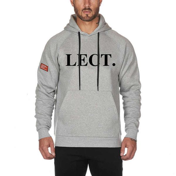 autumn new men's sportswear spring and thin hooded sweater cotton elastic running fitness coat, Gray
autumn new men's sportswear spring and thin hooded sweater cotton elastic running fitness coat, Gray