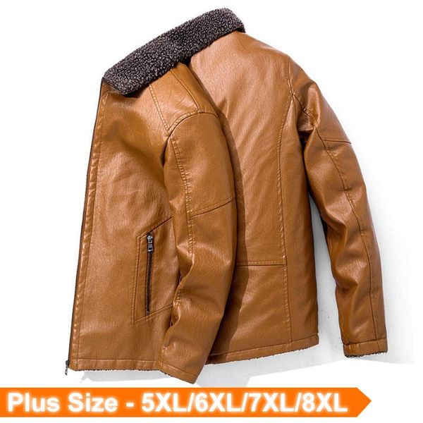 men's fur & faux leather jacket 7xl 8xl winter men pu thick warm wool liner biker mens 6xl motorcycle jaqueta de couro, Black
men's fur & faux leather jacket 7xl 8xl winter men pu thick warm wool liner biker mens 6xl motorcycle jaqueta de couro, Black