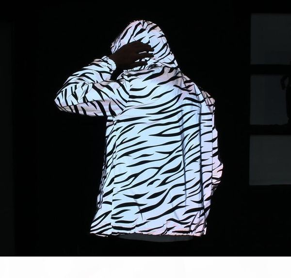 2017 tide brand men jacket casual hiphop windbreaker 3m reflective jacket tide men coat hooded zebra fluorescent clothing, Black;brown
2017 tide brand men jacket casual hiphop windbreaker 3m reflective jacket tide men coat hooded zebra fluorescent clothing, Black;brown