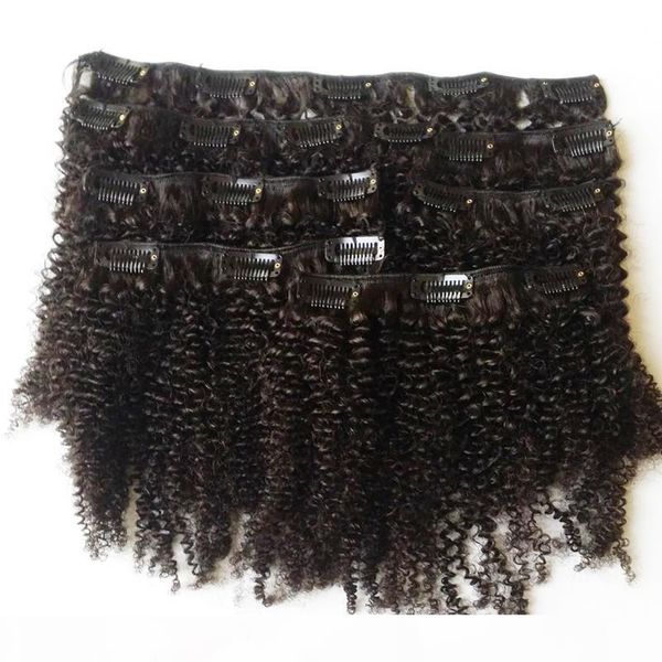 kinky clip ins virgin hair 100g 120g 7pcs natural black brazilian kinky curly clip in human hair extensions, Black;brown
kinky clip ins virgin hair 100g 120g 7pcs natural black brazilian kinky curly clip in human hair extensions, Black;brown