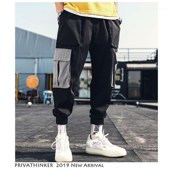 overalls men patchwork khaki cargo pants 2019 mens japanese streetwear harajuku sweatpants fashion joggers trousers1, Black
overalls men patchwork khaki cargo pants 2019 mens japanese streetwear harajuku sweatpants fashion joggers trousers1, Black