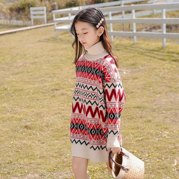 2020 drs girls' new autumn winter middle school children's long woolen sweater, Blue
2020 drs girls' new autumn winter middle school children's long woolen sweater, Blue