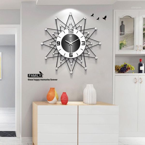 wall clocks 50cm vintage metal art clock luxury diamond large watch orologio da parete morden design home living room decor1
wall clocks 50cm vintage metal art clock luxury diamond large watch orologio da parete morden design home living room decor1