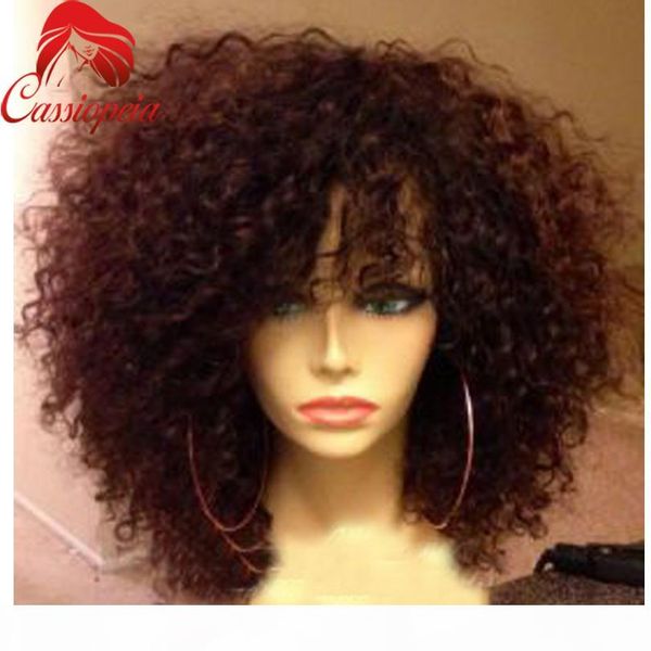 short afro kinky curly wig virgin peruvian lace front wig kinky curly glueless human hair full lace wig with bangs baby hair, Black;brown
short afro kinky curly wig virgin peruvian lace front wig kinky curly glueless human hair full lace wig with bangs baby hair, Black;brown