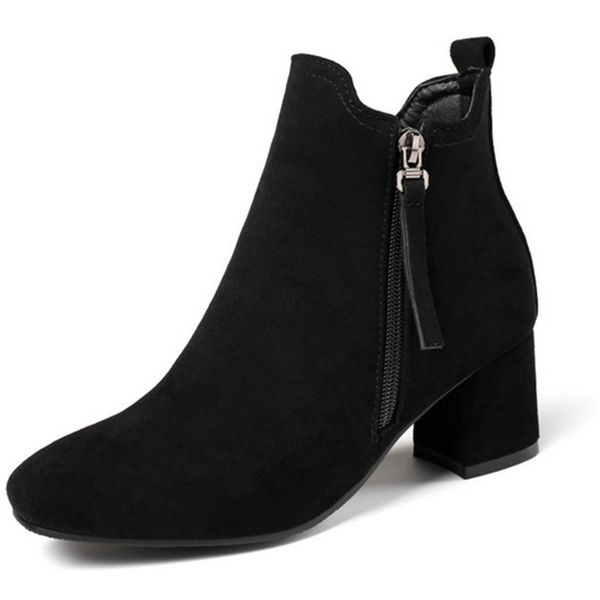 2021 new flock flower ankle square high heel fashion women shoes autumn winter keep warm short boots size 34-43 0nub, Black
2021 new flock flower ankle square high heel fashion women shoes autumn winter keep warm short boots size 34-43 0nub, Black