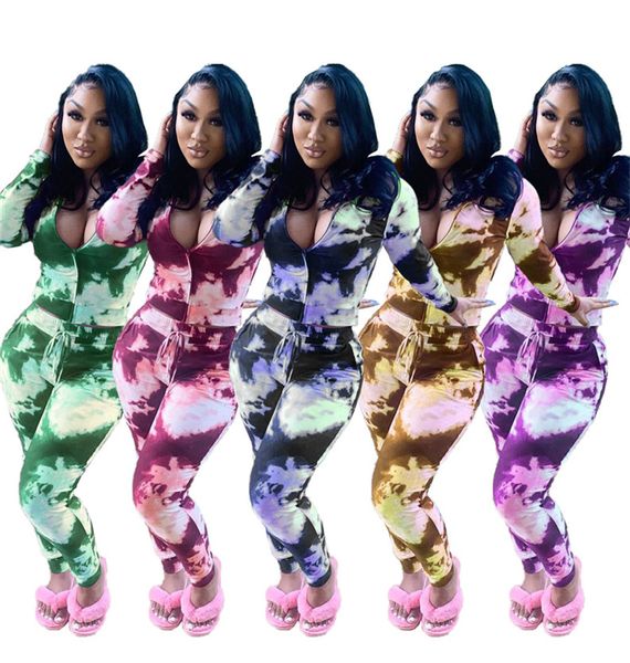 women tracksuit long sleeve zipper crop + leggings pants two-piece outfits set fashion tie-dye camouflage printed trousers suit e122309, White
women tracksuit long sleeve zipper crop + leggings pants two-piece outfits set fashion tie-dye camouflage printed trousers suit e122309, White