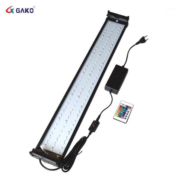 aquarium led lighting rgb led light with dimmable color changing remote control 18w fits for 75~95cm fish tank1
aquarium led lighting rgb led light with dimmable color changing remote control 18w fits for 75~95cm fish tank1