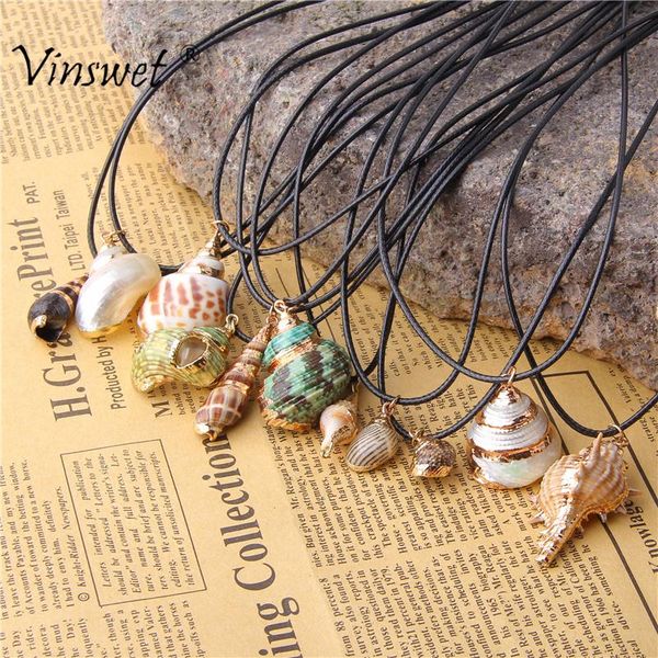 natural starfish conch seashell pendant necklace rope chain shell necklaces for women men fashion summer style beach jewelry, Silver
natural starfish conch seashell pendant necklace rope chain shell necklaces for women men fashion summer style beach jewelry, Silver
