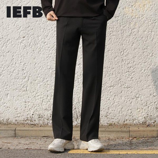 iefb men's loose straight suit pants mens korean fashion wide leg pants casual basic tend black trousers autumn winter 9y4527, White;black
iefb men's loose straight suit pants mens korean fashion wide leg pants casual basic tend black trousers autumn winter 9y4527, White;black
