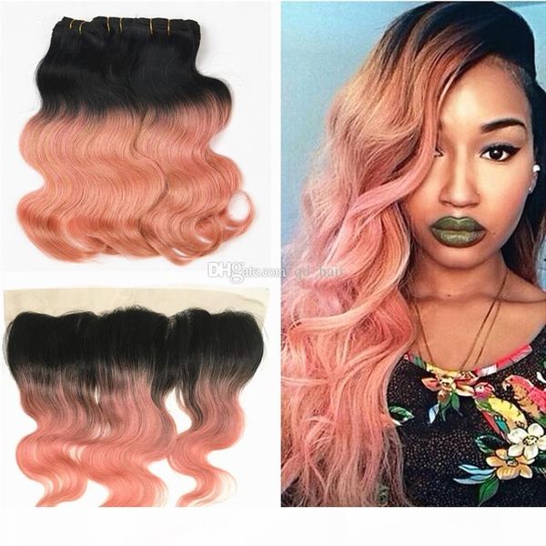 brazilian body wave 1b rose gold hair with full lace frontal 13*4 ombre 1b rose gold hair bundles with lace frontal, Black
brazilian body wave 1b rose gold hair with full lace frontal 13*4 ombre 1b rose gold hair bundles with lace frontal, Black