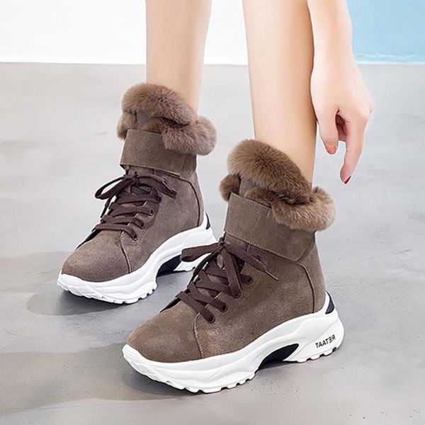 women's boots 2020 new winter snow short boots for girls female genuine leather short matte plus velvet cotton shoes women, Black
women's boots 2020 new winter snow short boots for girls female genuine leather short matte plus velvet cotton shoes women, Black