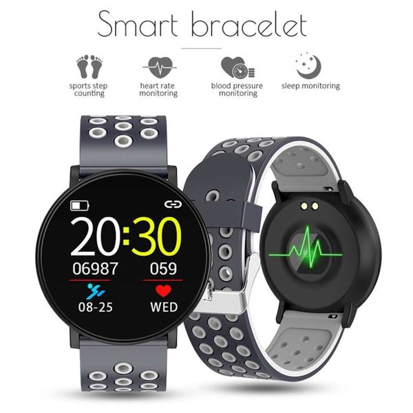 w8 5 in 1 men's smart wristband, watch with heart rate blood prsure control, pedometer and health
w8 5 in 1 men's smart wristband, watch with heart rate blood prsure control, pedometer and health