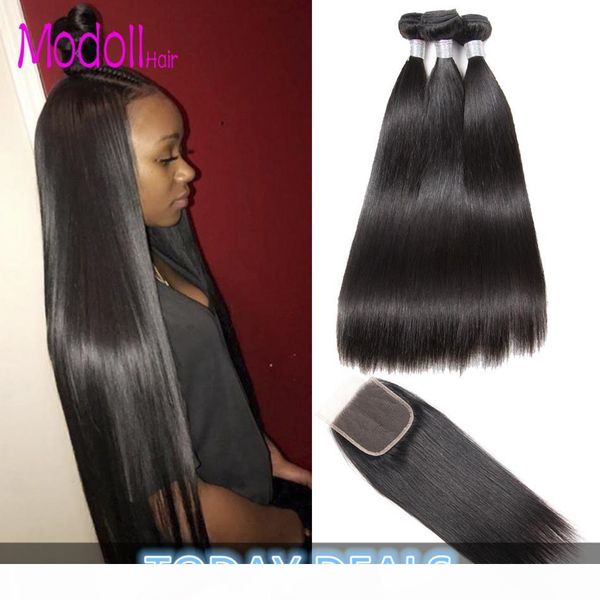 straight icenu remy hair bundles series lace closure 4 pcs peruvian straight hair 3 4 bundles with closure swiss lace human hair weave, Black;brown
straight icenu remy hair bundles series lace closure 4 pcs peruvian straight hair 3 4 bundles with closure swiss lace human hair weave, Black;brown