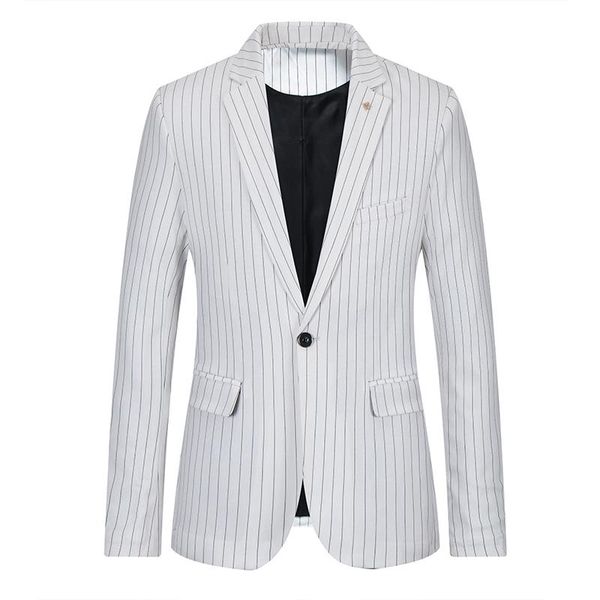 2020 мужчины осень blazer пальто slim fit полосатый куртка повседневная мода верхняя одежда черный серый синий jaqueta свадеб вверх, White;black
2020 мужчины осень blazer пальто slim fit полосатый куртка повседневная мода верхняя одежда черный серый синий jaqueta свадеб вверх, White;black