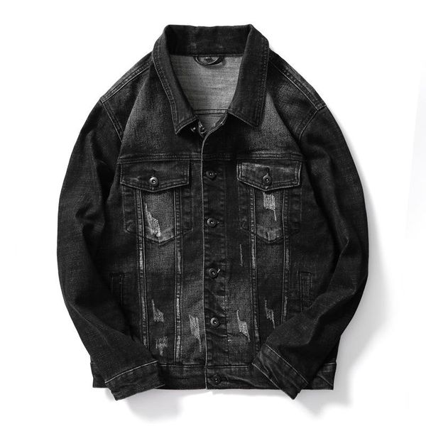 2021 men's denim jeans jacket black clothing solid casual slim coat cowboy streetwear coats summer malespring long sleeve, Black;brown
2021 men's denim jeans jacket black clothing solid casual slim coat cowboy streetwear coats summer malespring long sleeve, Black;brown