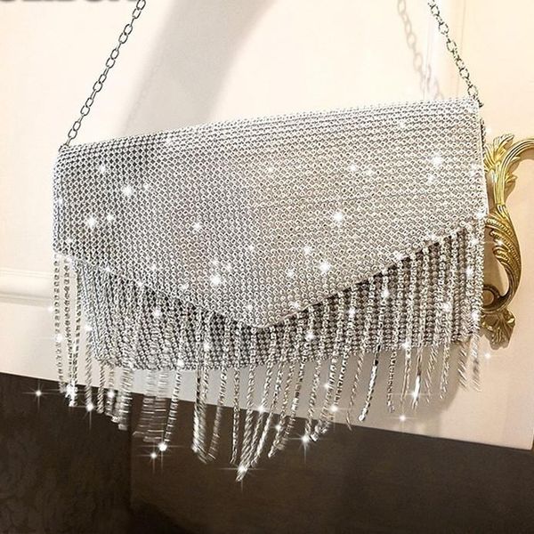 female tassel diamond handbag vintage crystal design evening bag wedding party bride clutch bag purse rhinestone shoulder bags
female tassel diamond handbag vintage crystal design evening bag wedding party bride clutch bag purse rhinestone shoulder bags