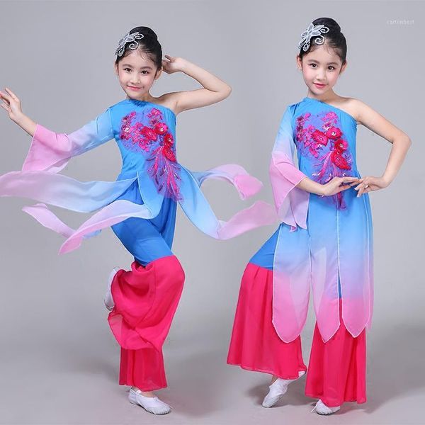 stage wear children fan umbrella yangko dancer costume girls traditional folk chinese dance suit performance national costumes1, Black;red
stage wear children fan umbrella yangko dancer costume girls traditional folk chinese dance suit performance national costumes1, Black;red