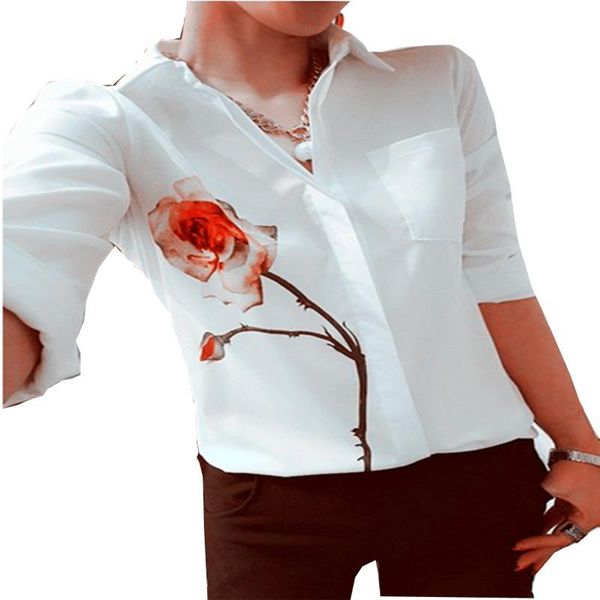 women's blouses & shirts chiffon flower print long sleeves blouse plus size women boho floral turn-down collar fashion clothing streetw, White
women's blouses & shirts chiffon flower print long sleeves blouse plus size women boho floral turn-down collar fashion clothing streetw, White