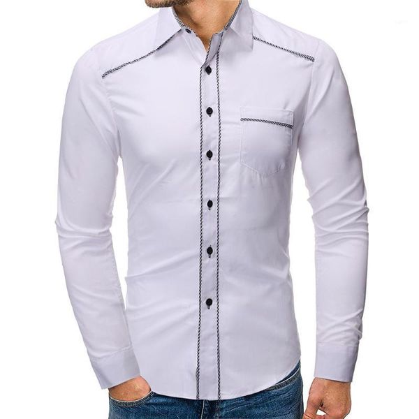social men's shirt fashion business long sleeve mens dress shirts casual slim blouse men black white1, White;black
social men's shirt fashion business long sleeve mens dress shirts casual slim blouse men black white1, White;black