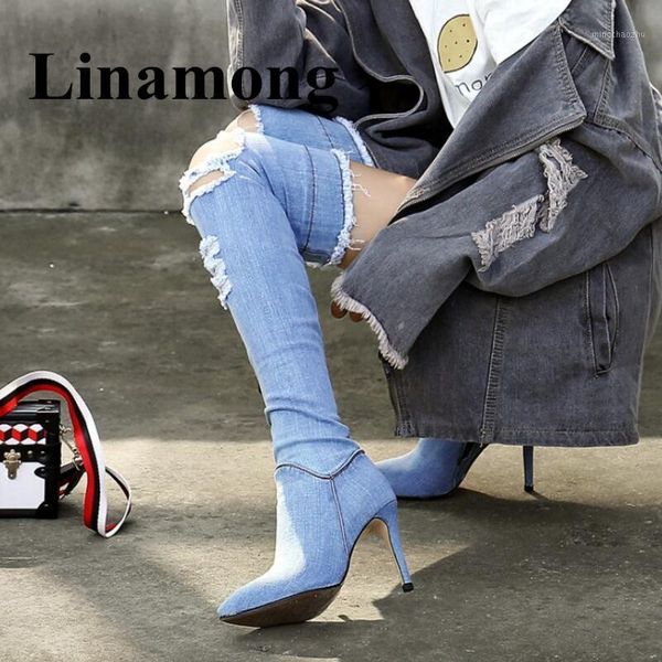 boots test fashion autumn over-the-knee pointed toe thin heel side zipper three color beautiul women denim boots1, Black
boots test fashion autumn over-the-knee pointed toe thin heel side zipper three color beautiul women denim boots1, Black