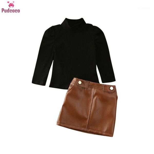 clothing sets 1-5y toddler infant baby girl clothes turtleneck black sweater + khaki leather skirt outfits outfits1, White
clothing sets 1-5y toddler infant baby girl clothes turtleneck black sweater + khaki leather skirt outfits outfits1, White