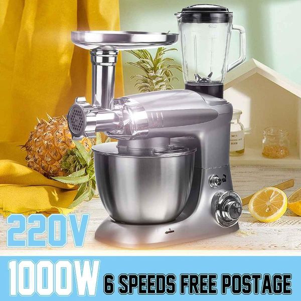 food mixers multifunctional 3 in1 kitchen electric stand mixer 1000w 6-speed kneading dough machine egg beater cream whipping processor
food mixers multifunctional 3 in1 kitchen electric stand mixer 1000w 6-speed kneading dough machine egg beater cream whipping processor