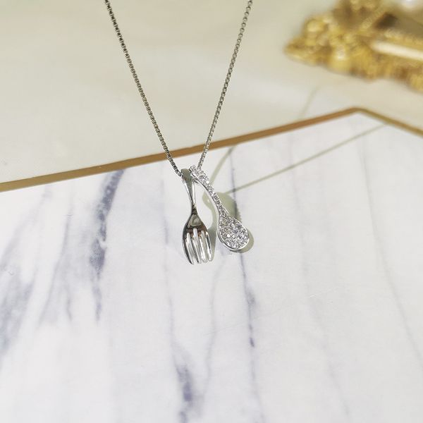 fashion s925 sterling silver spoon fork necklace female clavicle chain version creative personality niche online red live popular silver jew
fashion s925 sterling silver spoon fork necklace female clavicle chain version creative personality niche online red live popular silver jew
