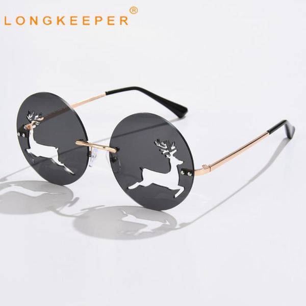 sunglasses longkeeper 2021 fashion rimless women men black round sun glasses ladies unique party shades eyeware christmas gift, White;black
sunglasses longkeeper 2021 fashion rimless women men black round sun glasses ladies unique party shades eyeware christmas gift, White;black