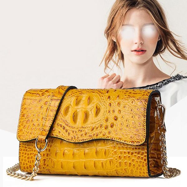 european and american style trend 2020 new crocodile pattern bag female messenger bag women chain square handbag shoulder
european and american style trend 2020 new crocodile pattern bag female messenger bag women chain square handbag shoulder